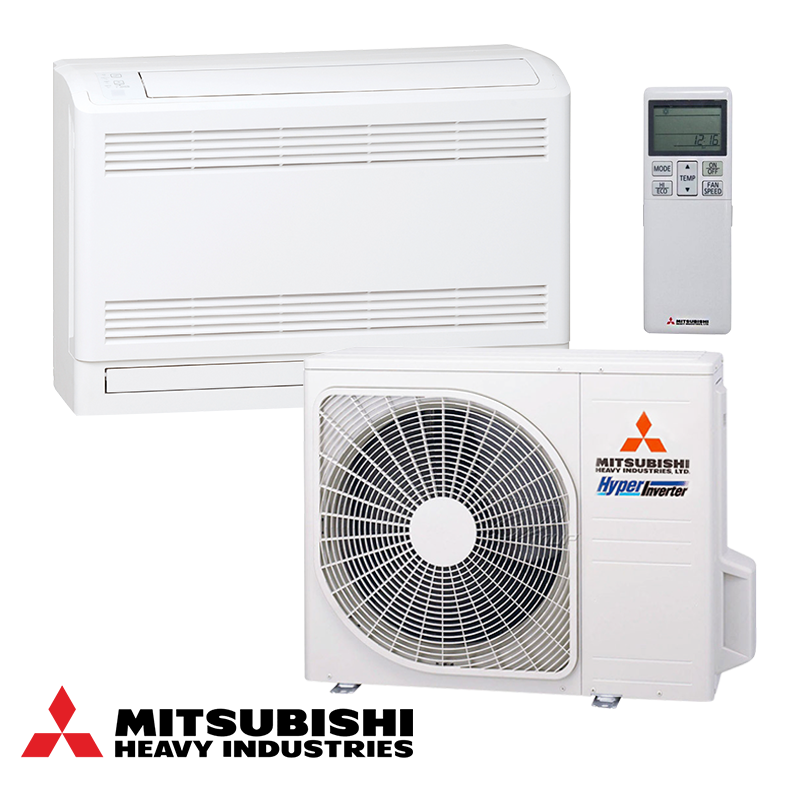 Инверторен климатик Mitsubishi Heavy Industries SRF50ZSX-W + SRC50ZSX-W - подово тяло