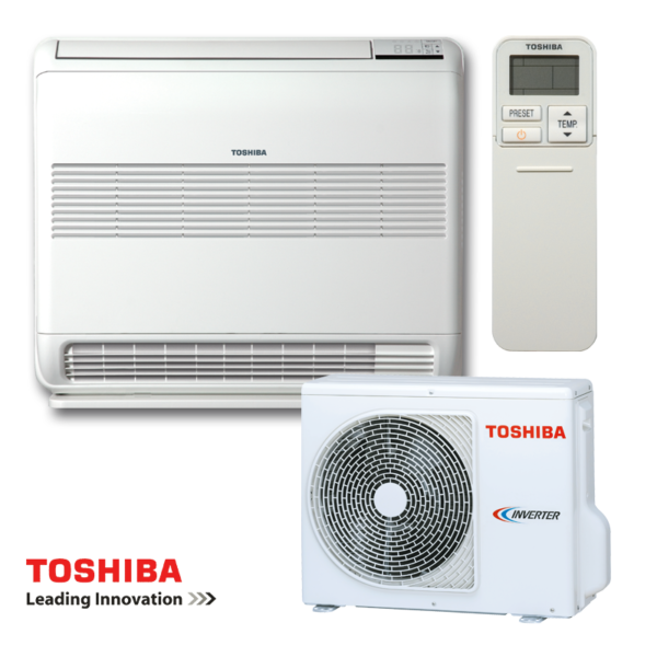 Инверторен климатик Toshiba Bi-flow RAS-B18J2FVG-E1 + RAS-18J2AVSG-E - подов тип