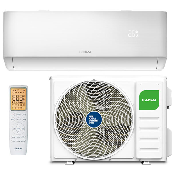 Инверторен стенен климатик KAISAI WHITE PRO HEAT +  KRW-09TLHI / KRWB-09TLHO