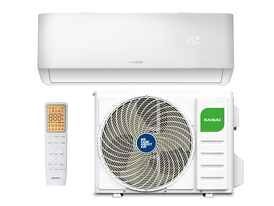 Инверторен стенен климатик KAISAI WHITE PRO HEAT +  KRW-09TLHI / KRWB-09TLHO